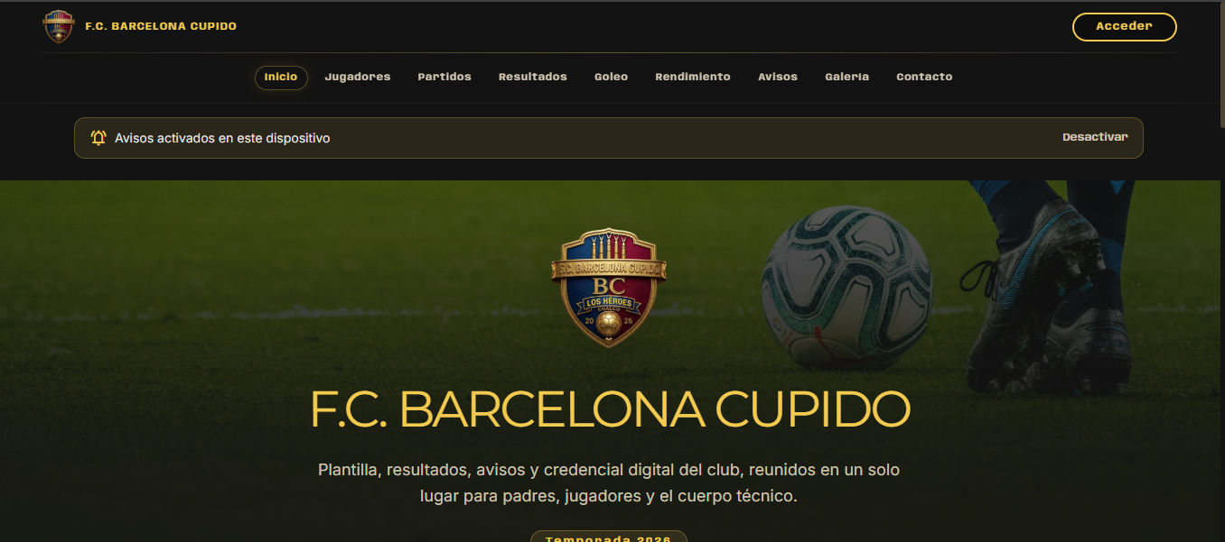 F.C. Barcelona Cupido
